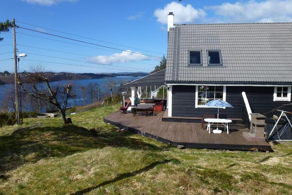 Topfloor Apartment Separate Entranc Nice View Stord Fitjar Dış mekan fotoğraf